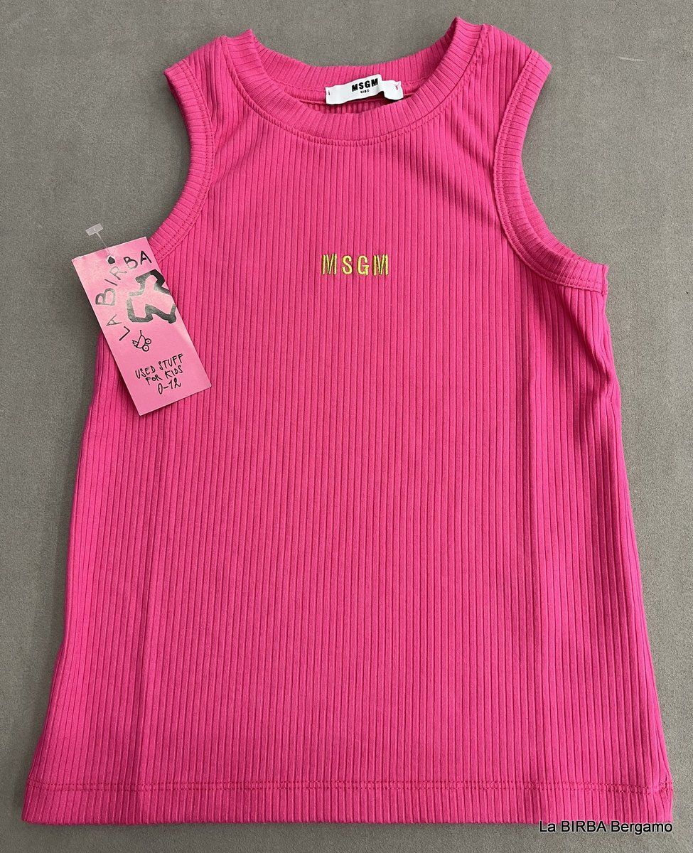 TOP CANOTTA MSGM