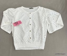 CAMICIA PIZZO SANGALLO