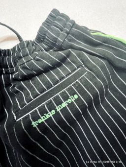 FRANKIE MORELLO - PANTALONE FELPA IN COTONE CON STAMPA