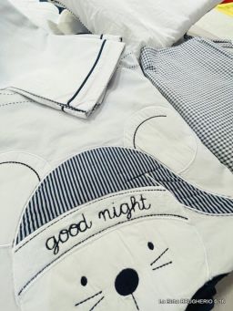 SET TESSILE 4 PEZZI PRENATAL PER LETTINO