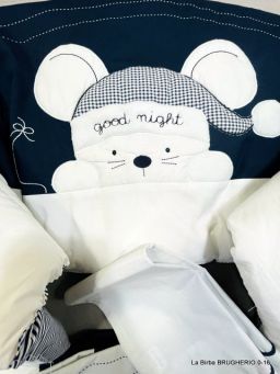 SET TESSILE 4 PEZZI PRENATAL PER LETTINO