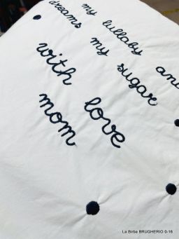 SET TESSILE 4 PEZZI PRENATAL PER LETTINO