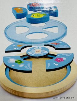 PUZZLE IN LEGNO A INCASTRO MARE HAPE NUOVO