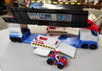 CAMION PAW PATROLLER DE LUXE CON QUAD E RIDER