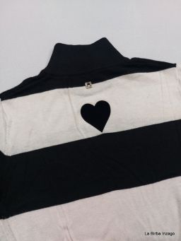 ABITO VISCOSA/CACHEMIRE TWIN SET