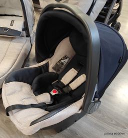 TRIO BOOK 51 PEG PEREGO PROLUNGA TELAIO + 2 PARAPIOGGIA + OMBRELLINO + BORSA