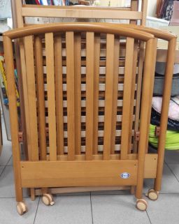 LETTINO LEGNO DOPPIA ALTEZZA C/CASSETTO PALI