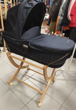 SUPPORTO A DONDOLO IN LEGNO PALI PER NAVICELLA/CESTA