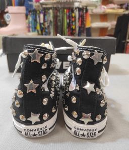 SNEAKERS TELA C/BORCHIE CONVERSE ALL STAR NUOVE