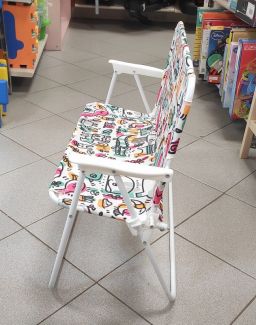 SEDIA PIEGHEVOLE DOPPIA 72X34X53 NUOVA