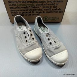 SCARPE TELA NATURAL WORLD  NUOVE