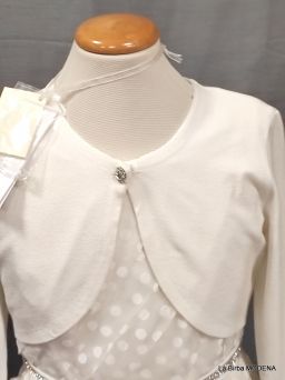 ABITO CERIMONIA  100% SETA + CINTURA SWAROVSKY + SCALDACUORE MONNALISA