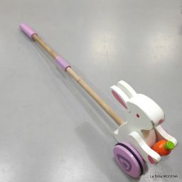 CONIGLIO DA PASSEGGIO LEGNO HAPE