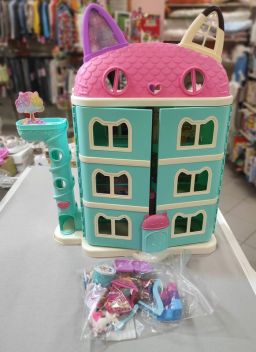 CASA DELLE BAMBOLE DI GABBY'S C/ACCESSORI