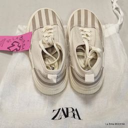 SCARPE TELA ZARA SOLO PROVATE