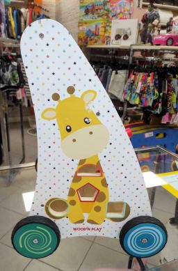 CARRELLINO PRIMIPASSI LEGNO WOOD'N PLAY
