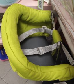 SEGGIOLINO DA TAVOLO VERDE ACIDO FAST INGLESINA
