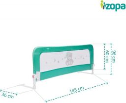 SPONDA LETTO ZOPA 145X96CM