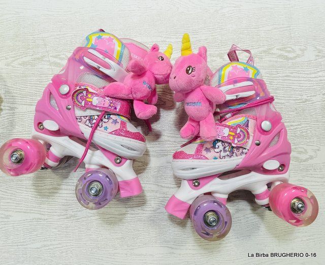 PATTINI A ROTELLE UNICORNO 4 RUOTE 30-33