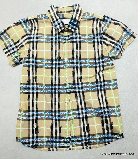 CAMICIA BURBERRY M/C