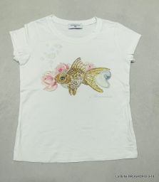 MAGLIA M/C MONNALISA CON STRASS