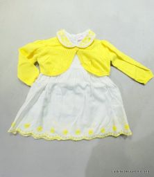 VESTITO CHICCO M/C  LINO C/COPRISPALLE
