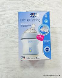 BIBERON CHICCO NATURAL FEELING NUOVO 0M