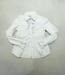 CAMICIA MONNALISA STRASS COLLO