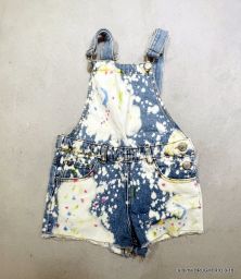 SALOPETTE JEANS ZARA CORTA