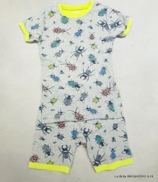 PIGIAMA HATLEY CORTO INSETTI