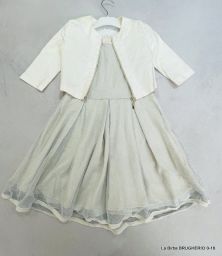 VESTITO  LIU-JO C/FIORI E COPRISPALLE ALICE PI