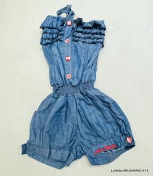 TUTINA CORTA JEANS PIERRE CARDIN