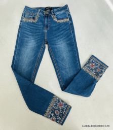 JEANS DESIGUAL C/RICAMO TG 216