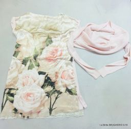 VESTITO M/C MONNALISA C/COPRISPALLE
