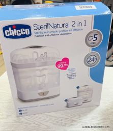 STERILIZZATORE CHICCO STERILNATURAL 2 IN 1