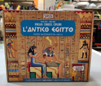 PUZZLE SAGOMATO L' ANTICO EGITTO SASSI 96X68 NUOVO 200PZ
