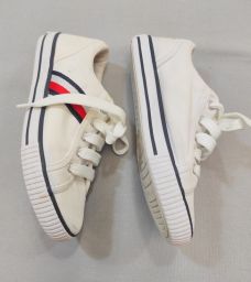 SNEAKERS TELA C/LACCI TOMMY HILFIGER