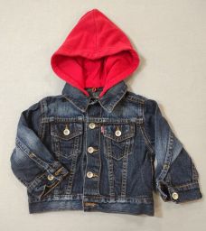 GIUBBINO JEANS C/CAPP STACCABILE LEVI'S