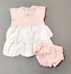 ABITO M/C C/BALZE + CULOTTE CHICCO