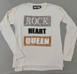 MAGLIA M/L C/APPLICAZIONI RELISH GIRL