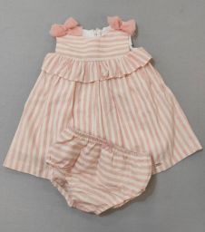 ABITO RIGATO LAME M/C + CULOTTE MAYORAL