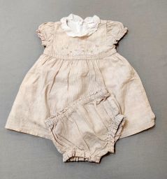 ABITO MISTO LINO M/C C/CULOTTE PRENATAL