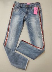 JEANS ELASTICIZZATI C/PAILETTES GAUDI
