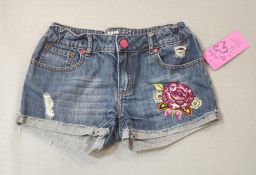 SHORT JEANS C/PAILETTES DESIGUAL