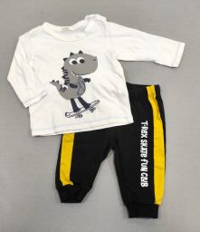 MAGLIA M/L BENETTON + PANTALONI CHICCO
