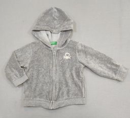 FELPA CINIGLIA C/CAPP/ZIP BENETTON
