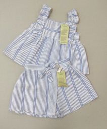 COMPLETO TOP + SHORT BENETTON NUOVO