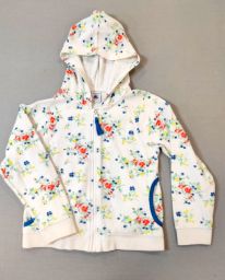 FELPA IN SPUGNA C/CAPP/ZIP PETIT BATEAU