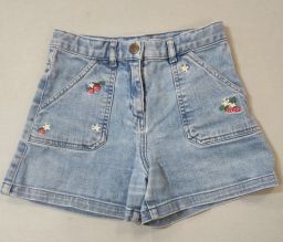 SHORT JEANS C/RICAMI BON TON