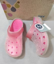 ZOCCOLI GOMMA POPPY ROSA IGOR NUOVI